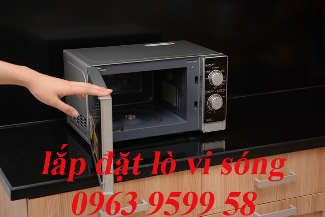 Lắp đặt lò vi sóng